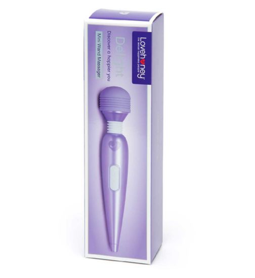 Mini Rechargeable Cordless Wand Massager and Vibrator