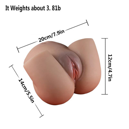 3D Hips Silicone Doll Vagina