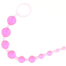 10 Bead Anal Beads with Draw Ring