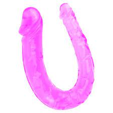 DOUBLE SIDED COUPLES PLAY 23' DONG ASSORTED COLORS