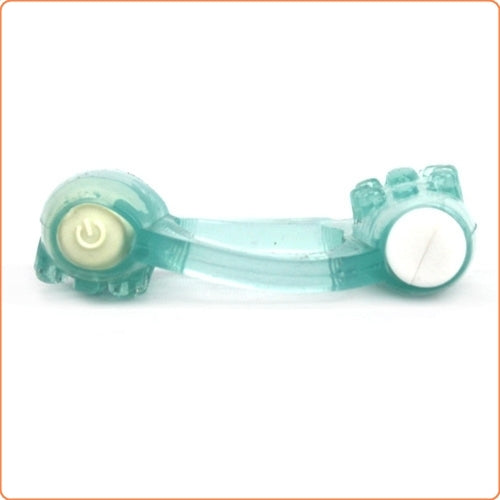 DOUBLE ENDED VIBRATING COCK RING