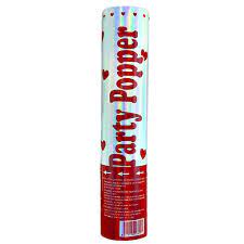 Heart Shaped Party Poppers