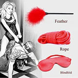 Hot Fantasy Red Bondage Kit BDSM