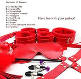 Hot Fantasy Red Bondage Kit BDSM