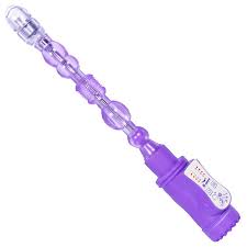 Vibrating Bendable Jelly Anal Beads