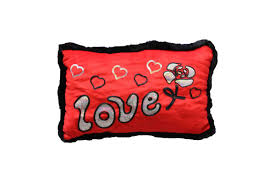 Love Pillow with Sequin