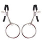 Easytoys Nipple Clamps with Screws and Rings