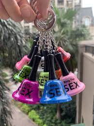 Ring for Sex Bell on Keychain