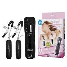 Vibrating Remote Controlled Nipple Clamps