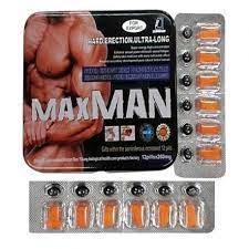 MaxMan Hard Erection Extra Long Pills