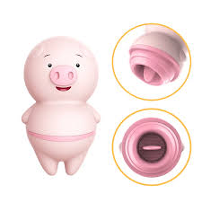 Pig Tongue Vibrator and Rabbit Massager