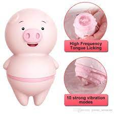 Pig Tongue Vibrator and Rabbit Massager