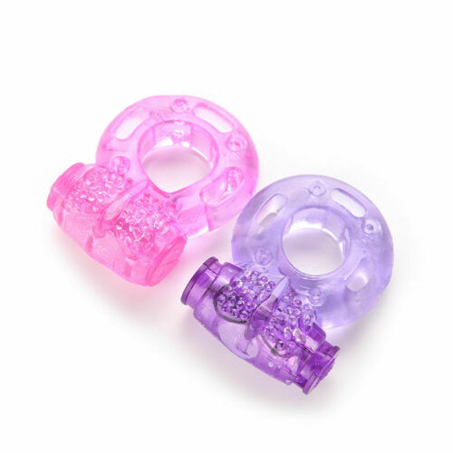 Stretchy Butterfly Ring Silicon Vibrating Cock Ring